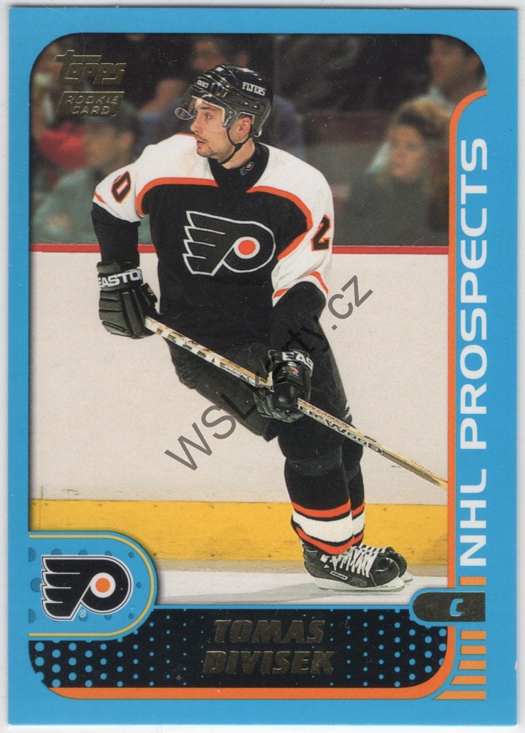 Tomáš DIVÍŠEK - Topps 01-02 #289 (PHI)