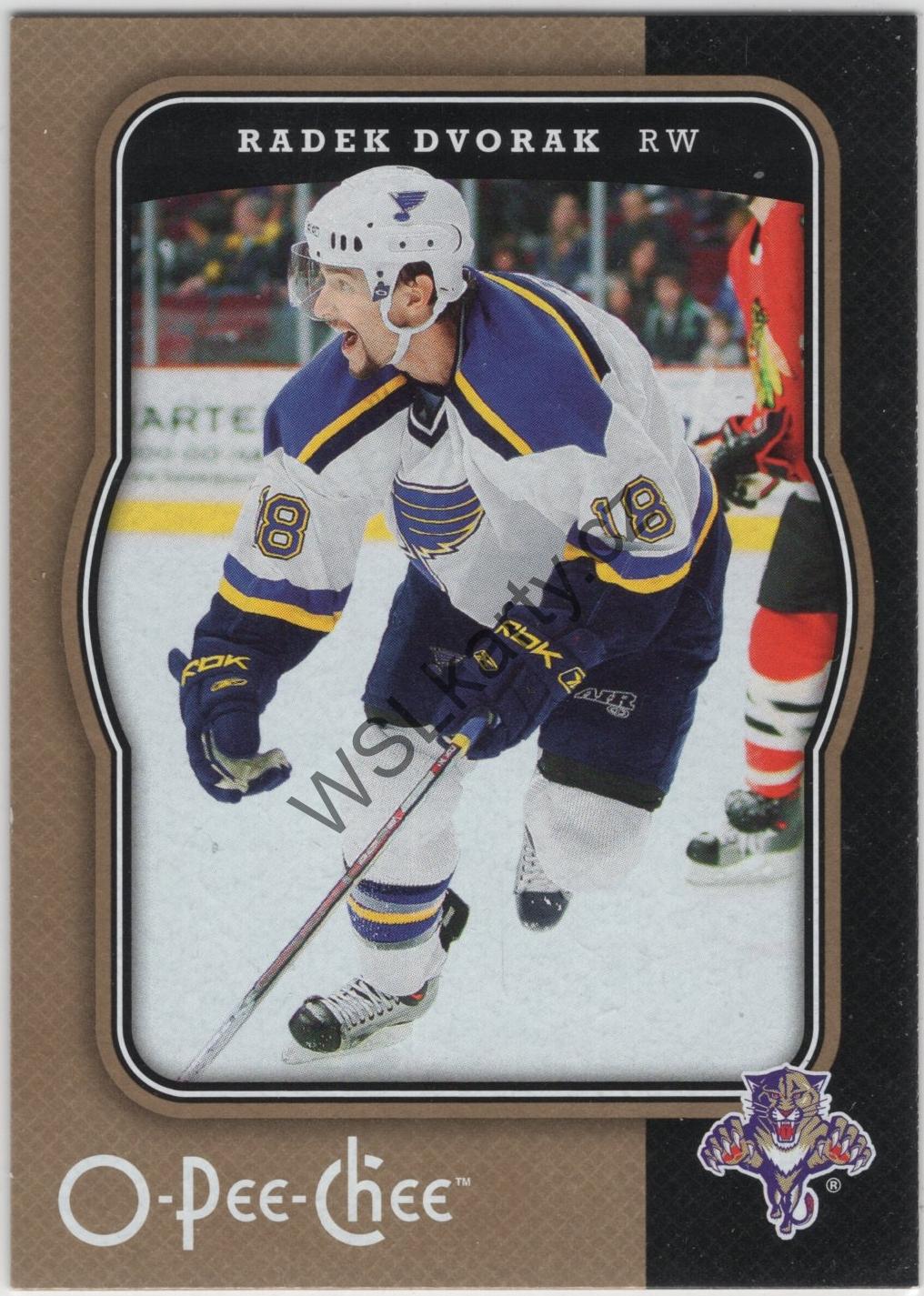 Radek DVOŘÁK - O-Pee-Chee 07-08 #218 (STL)