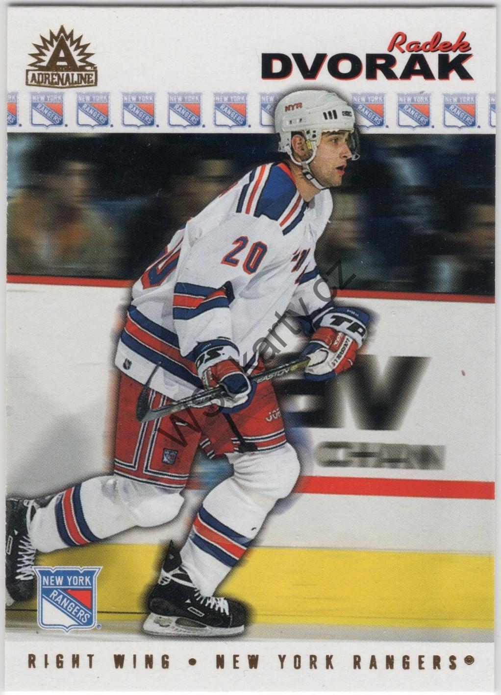 Radek DVOŘÁK - Adrenaline 01-02 #124 (NYR)