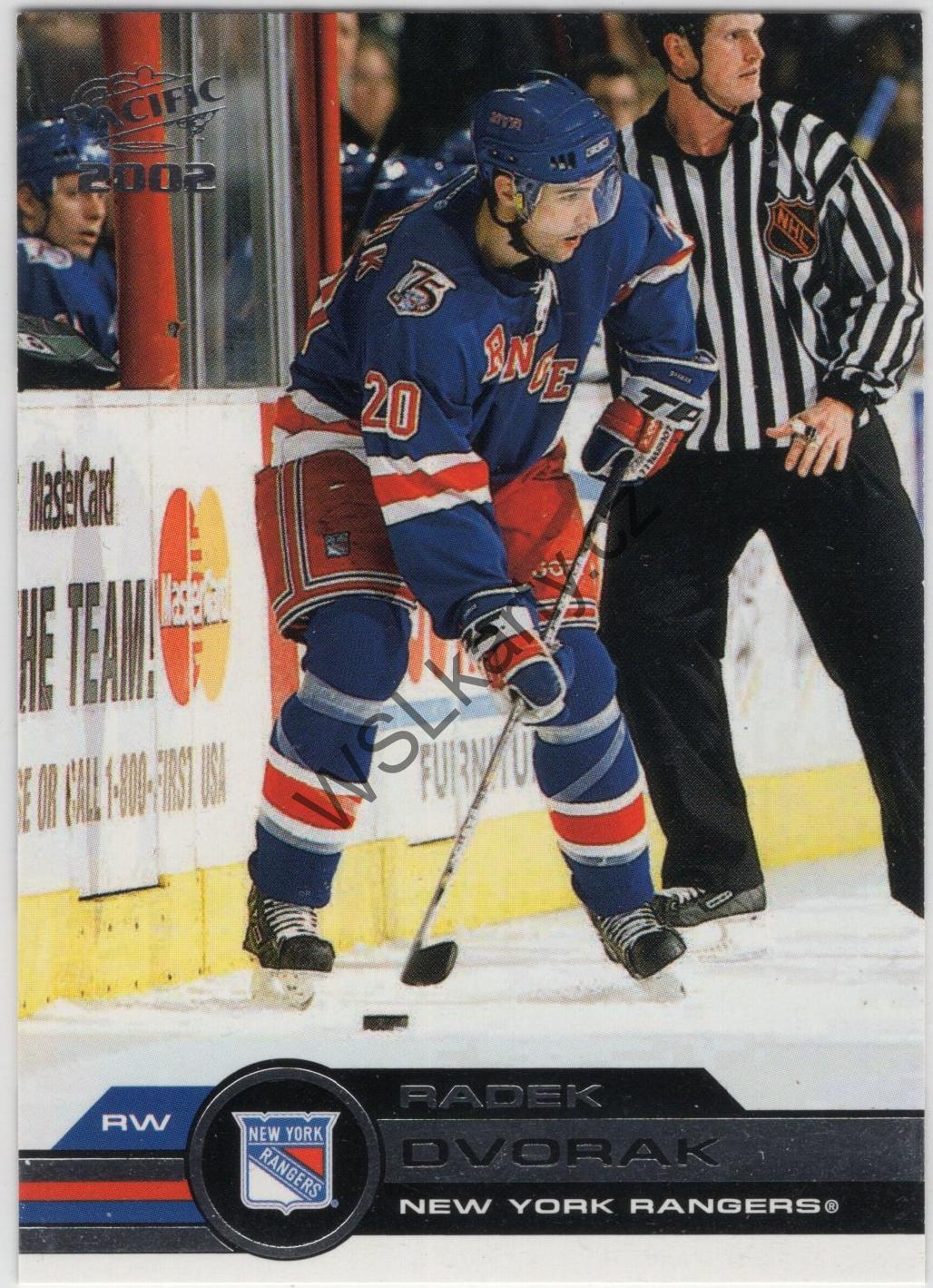 Radek DVOŘÁK - Pacific 01-02 #255 (NYR)