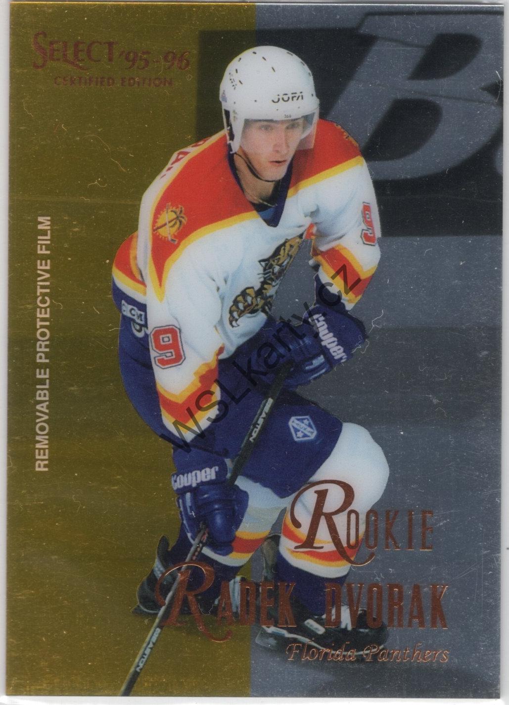 Radek DVOŘÁK - Select Certified 95-96 #133 (FLA)