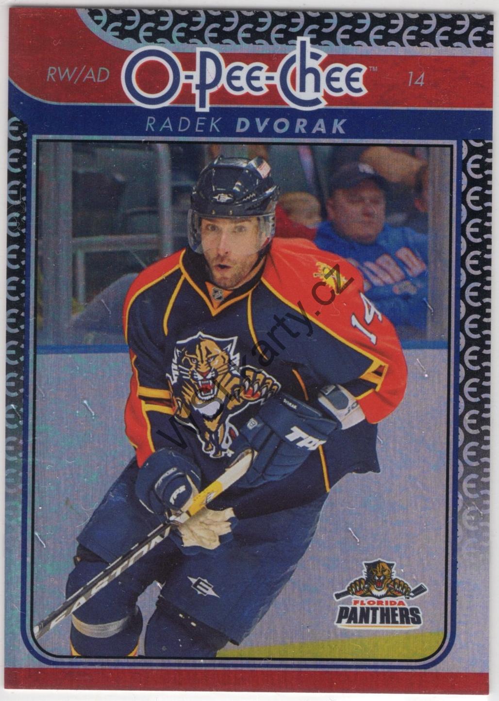 Radek DVOŘÁK - O-Pee-Chee 09-10 #234 RAINBOW (FLA)
