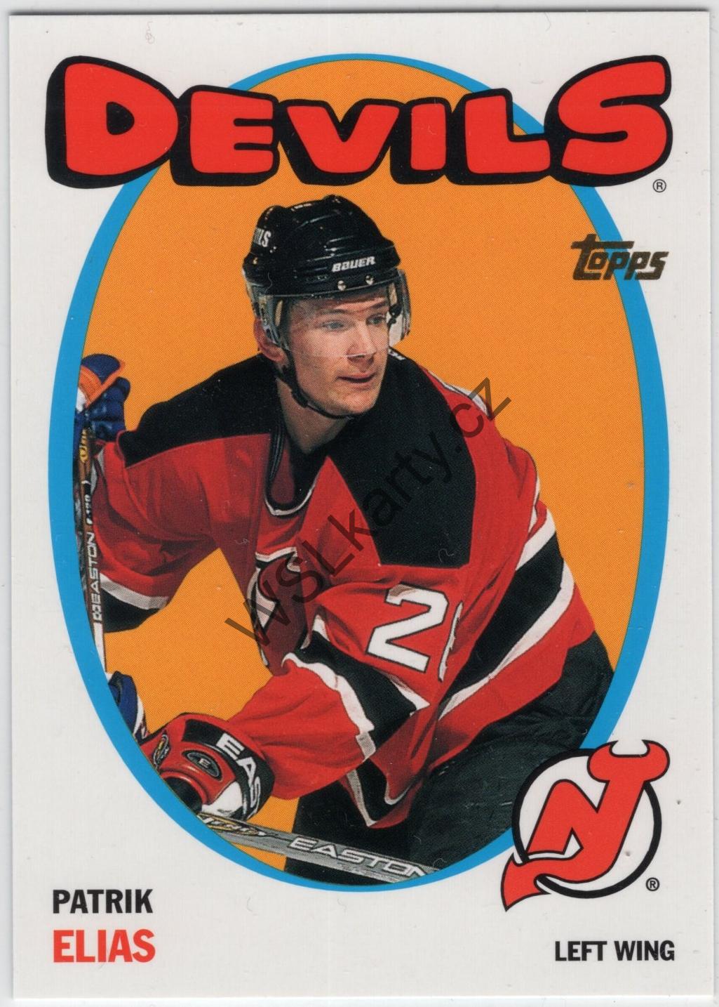 Patrik ELIÁŠ - Topps 01-02 #91 HERITAGE (NJD)