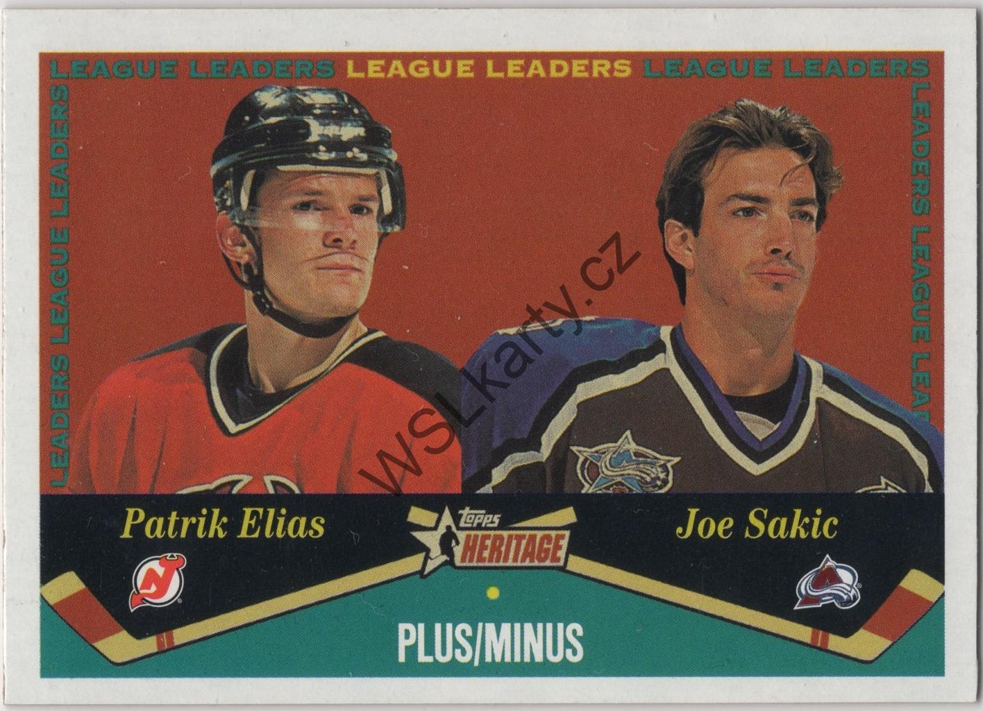 Patrik ELIÁŠ / Joe SAKIC - Heritage 01-02 #125 (NJD/COL)