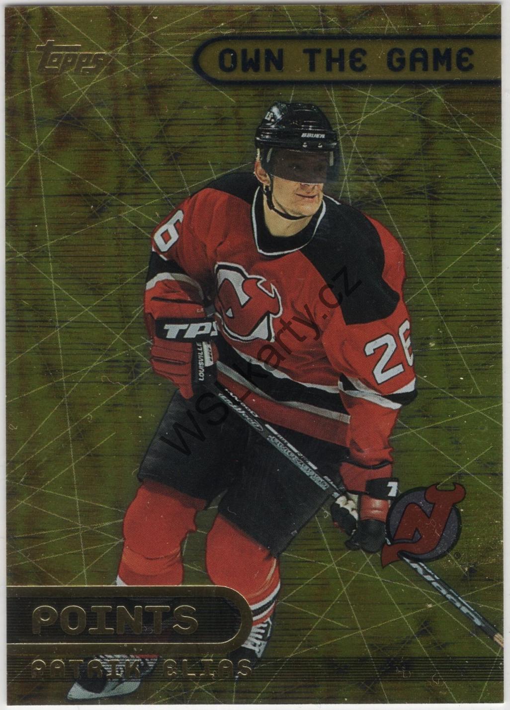 Patrik ELIÁŠ - Topps 01-02 OWN THE GAME #OTG3 (NJD)
