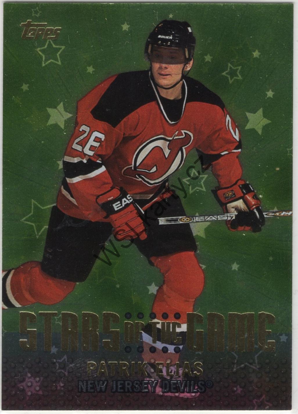 Patrik ELIÁŠ - Topps 01-02 STARS OF THE GAME #SG5 (NJD)