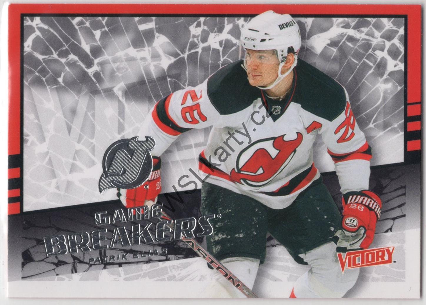 Patrik ELIÁŠ - Victory 08-09 GAME BREAKERS #GB-23 (NJD)