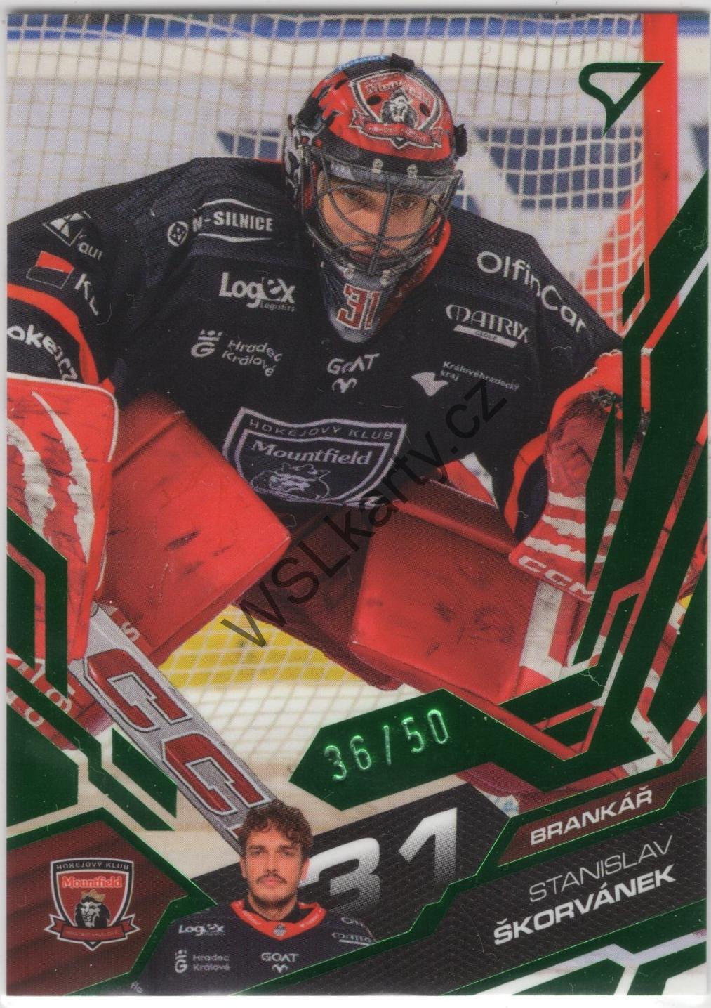 Stanislav ŠKOVRÁNEK - SportZoo 25-26 #56 GREEN (MHK)