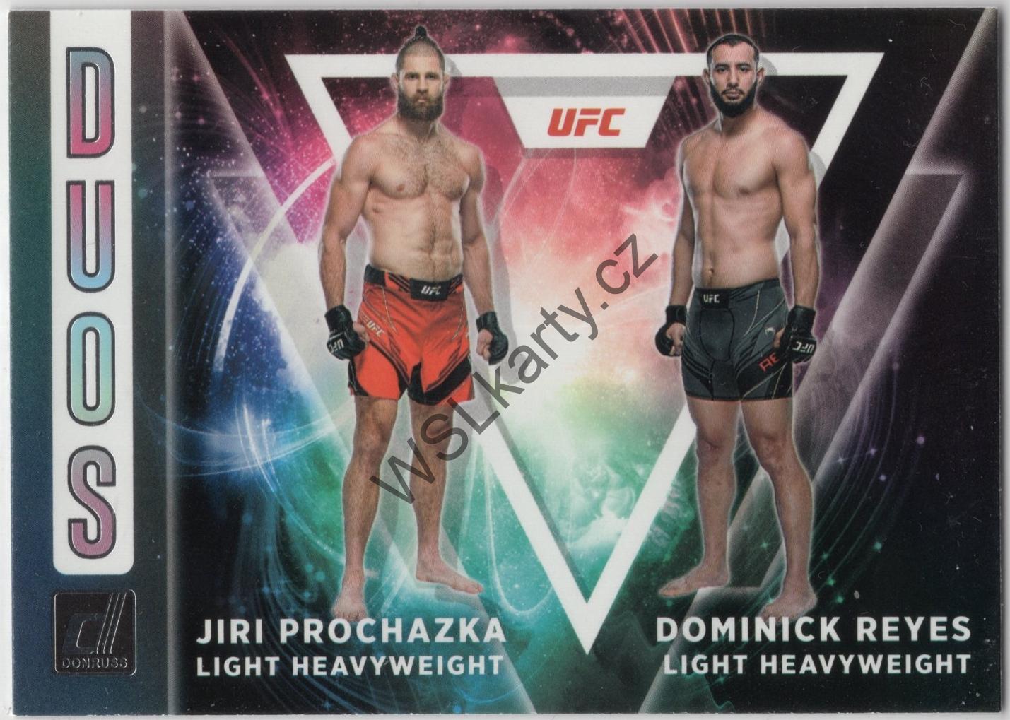 Jiří PROCHÁZKA / Dominick REYES - Donruss 2022 DUOS #7