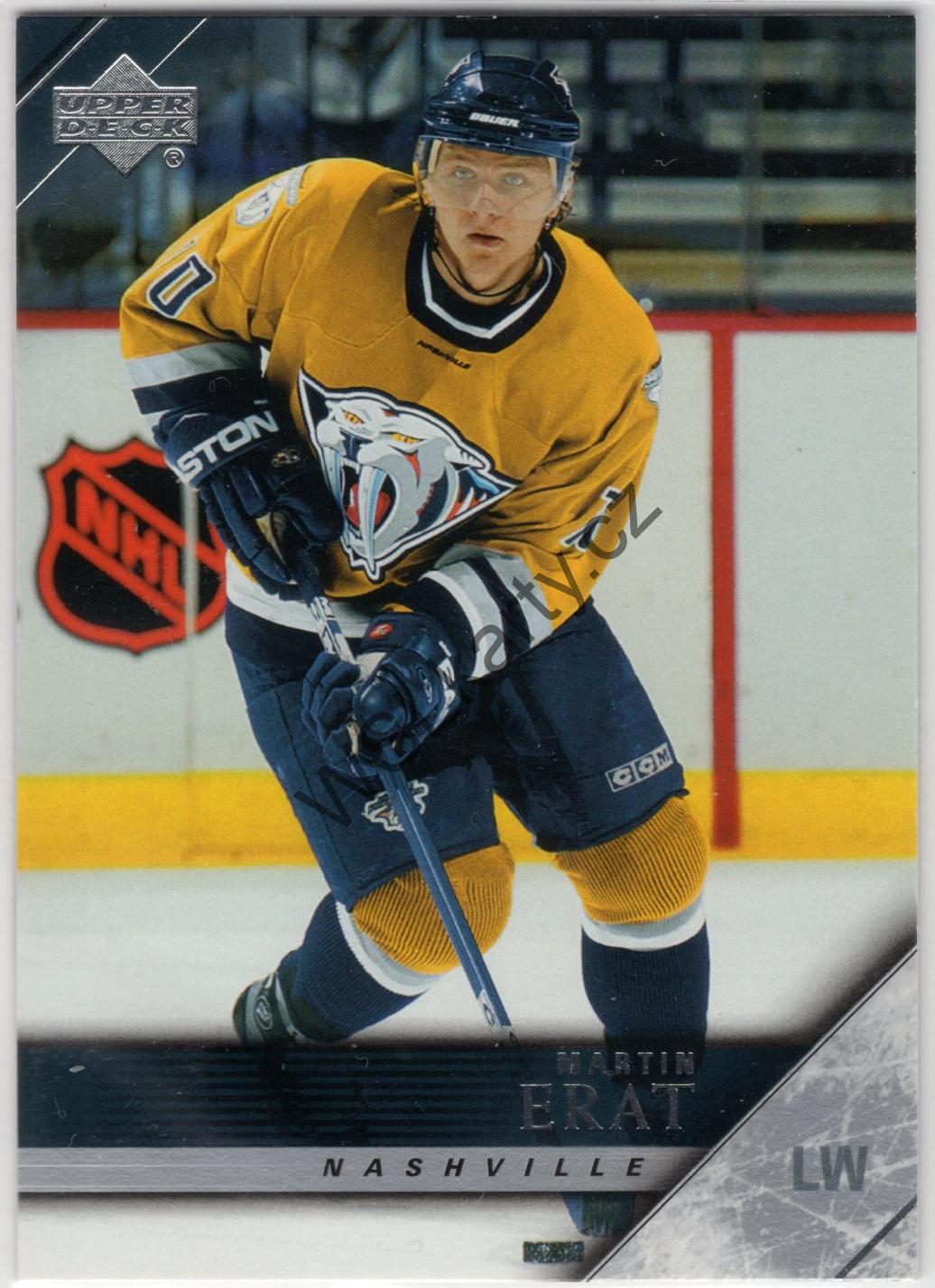 Martin ERAT - Upper Deck 05-06 #361 (NSH)
