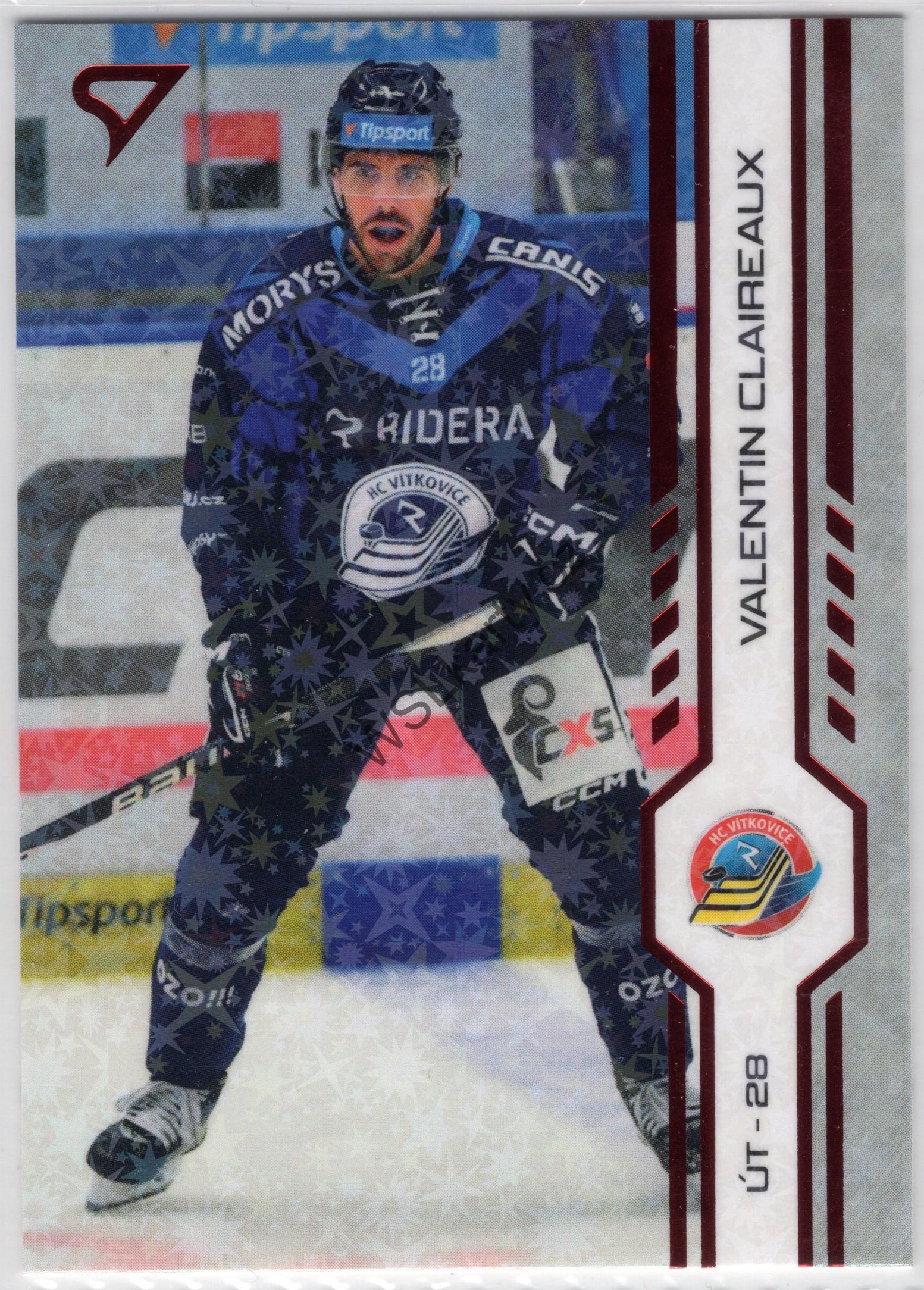 Valentin CLAIREAUX - SportZoo 24-25 #158 RED SPARKS (VIT)