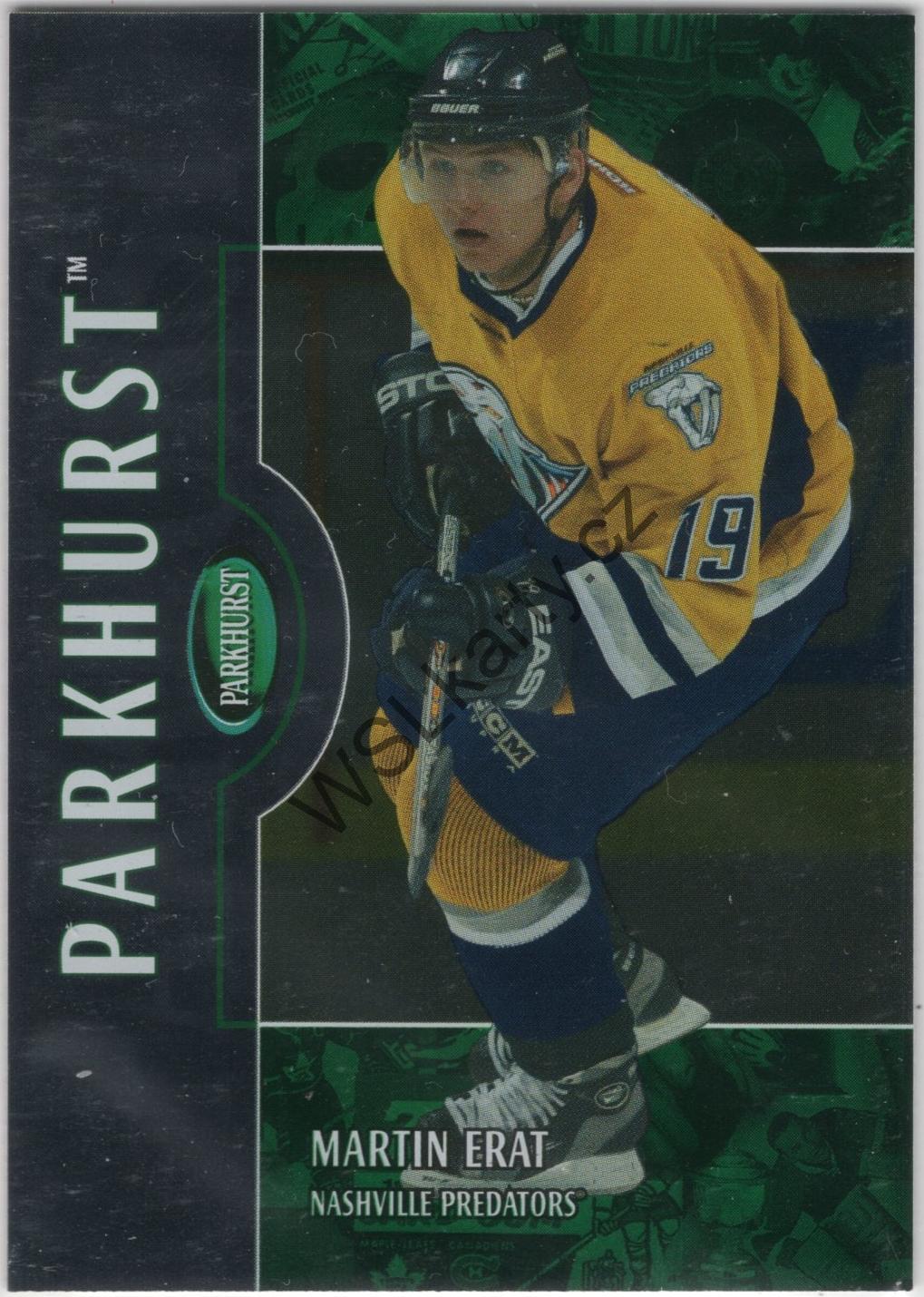 Martin ERAT - Parkhurst 02-03 #189 (NSH)