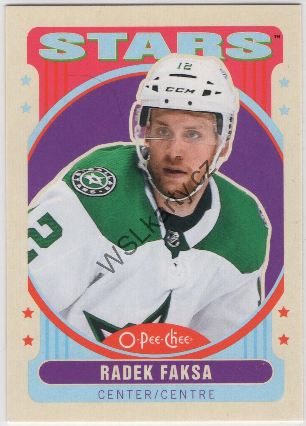 Radek FAKSA - O-Pee-Chee 21-22 #163 RETRO (DAL)