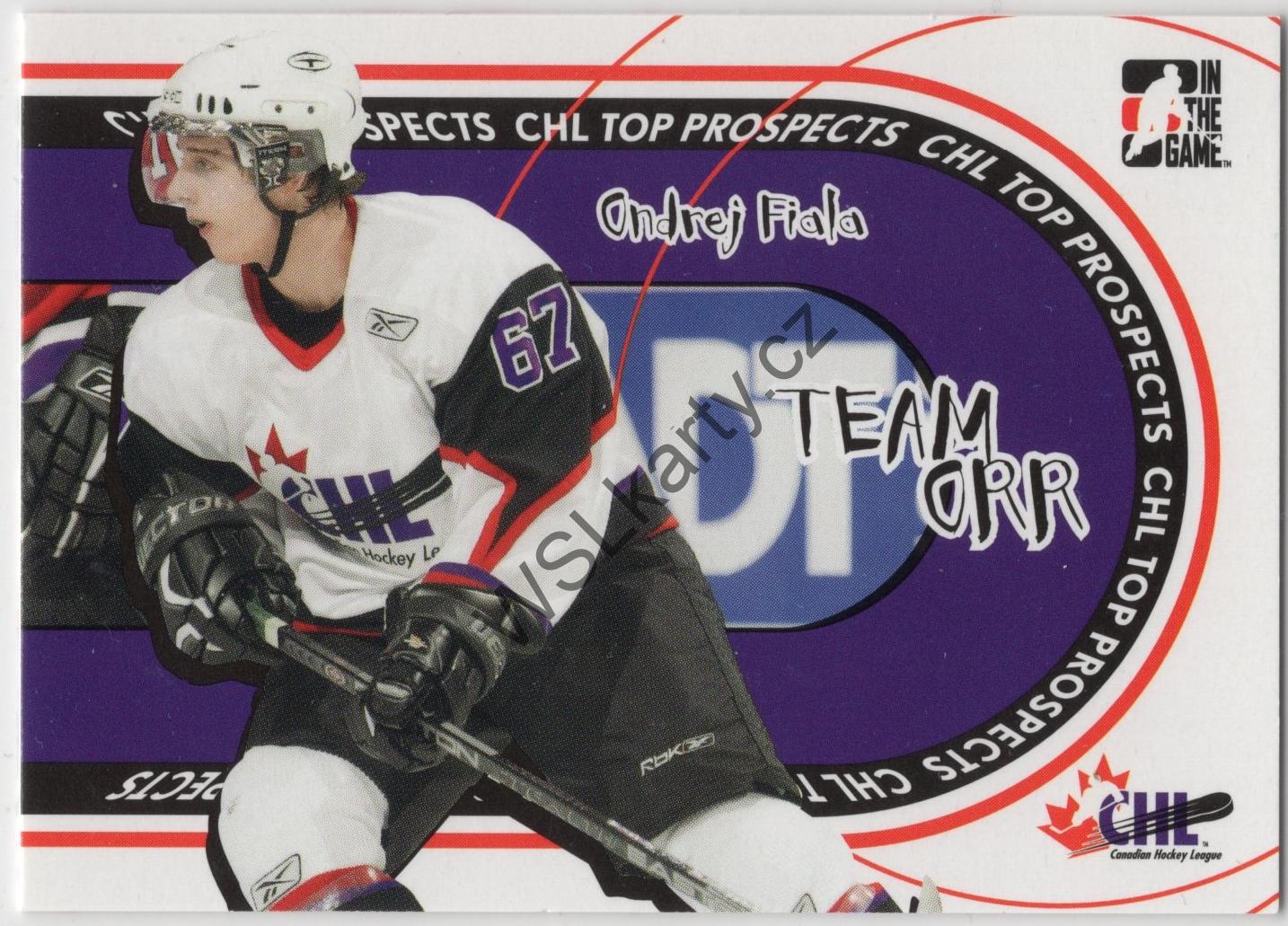 Ondřej FIALA - Heroes & Prospects 05-06 TEAM ORR #TO-09 (CHL)