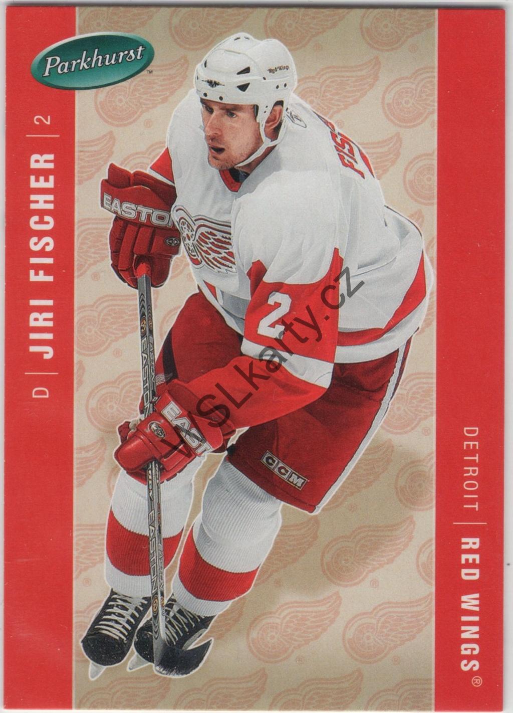 Jiří FISCHER - Parkhurst 05-06 #184 (DET)