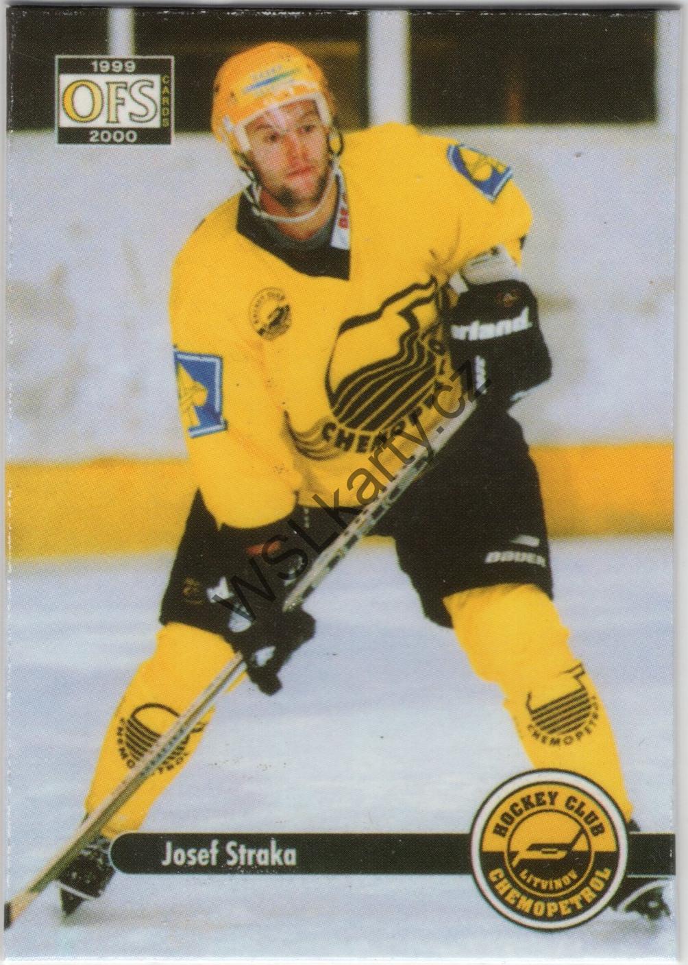 Josef STRAKA - OFS 99-00 #159 (LIT)