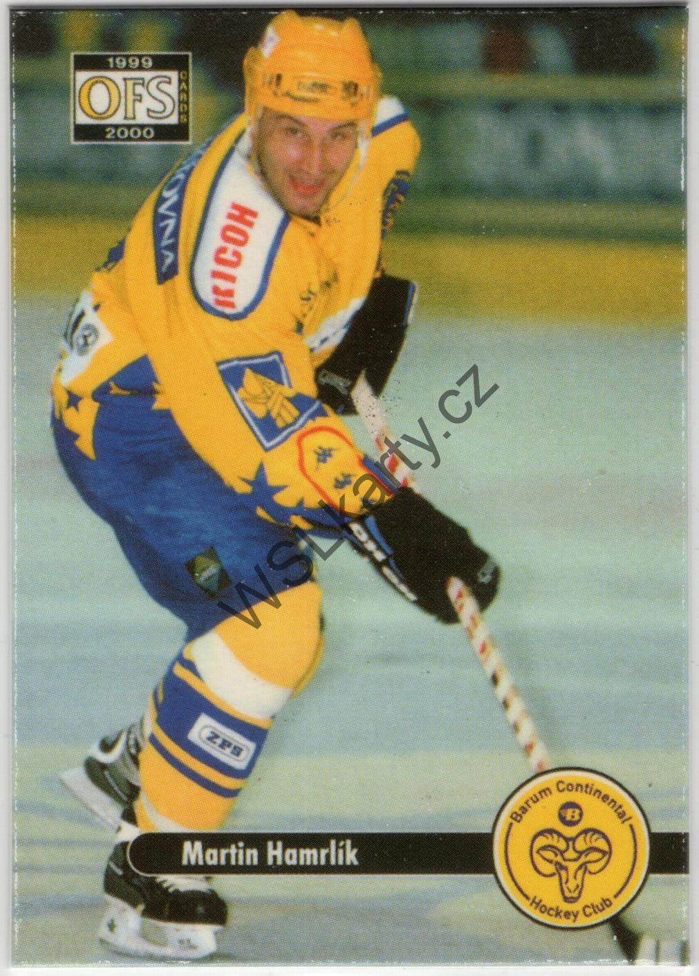Martin HAMRLÍK - OFS 99-00 #453 (ZLI)