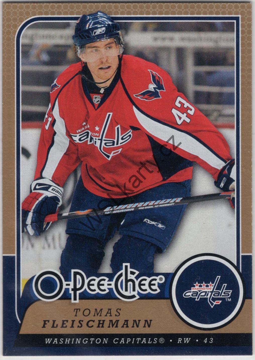 Tomáš FLEISCHMANN - O-Pee-Chee 08-09 #95 (WSH)