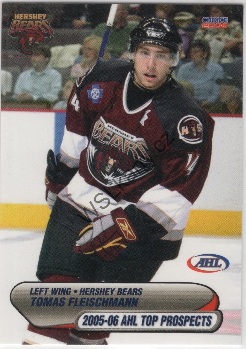 Tomáš FLEISCHMANN - Choice AHL 05-06  TOP PROSPECTS #15 (AHL)