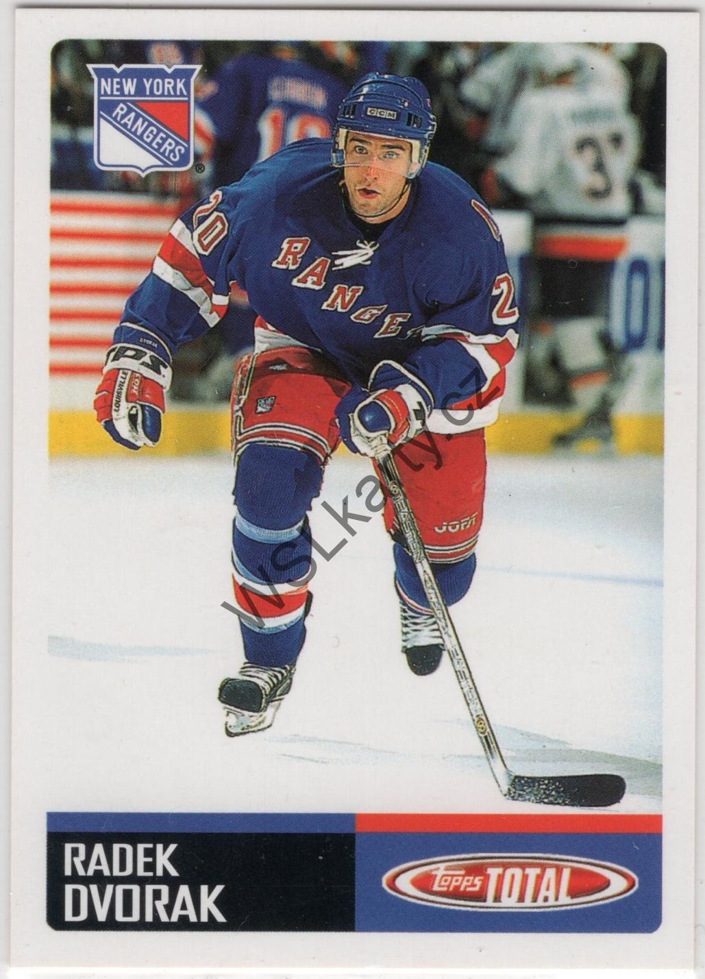 Radek DVOŘÁK - Topps Total 02-03 #344 (NYR)