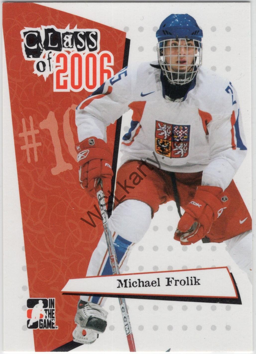Michael FROLÍK - Heroes & Prospects 06-07 CLASS OF 2006 #CL-06 (CZE)