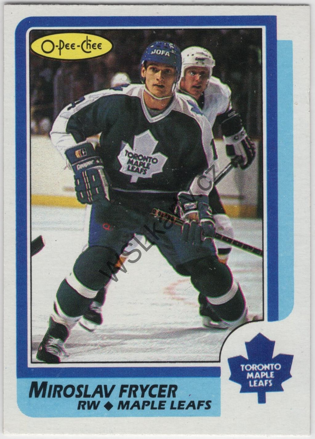 Miroslav FRYČER - O-Pee-Chee 86-87 #68 (TOR)