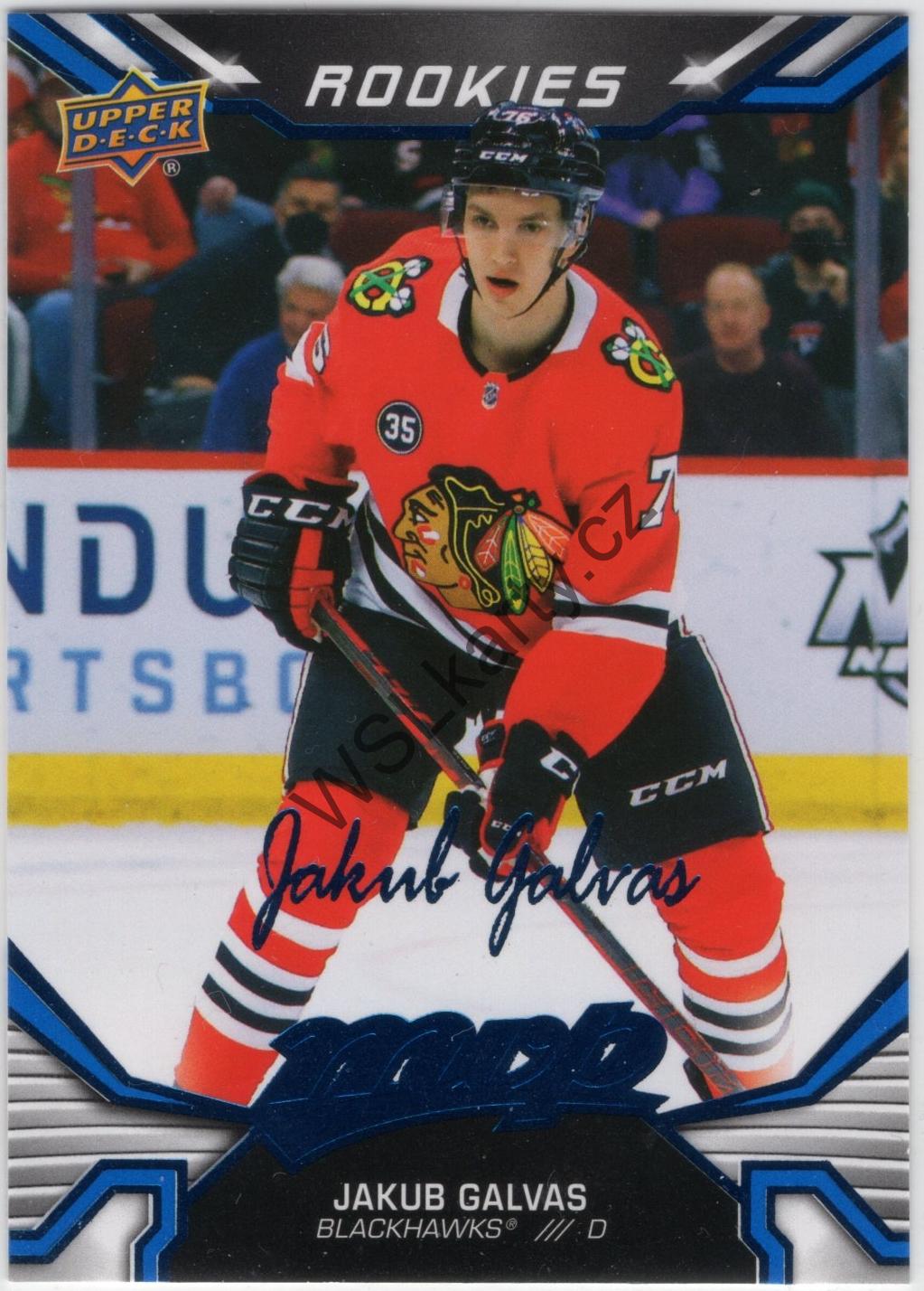 Jakub GALVAS - MVP 22-23 #229 BLUE SCRIPT (CHI)
