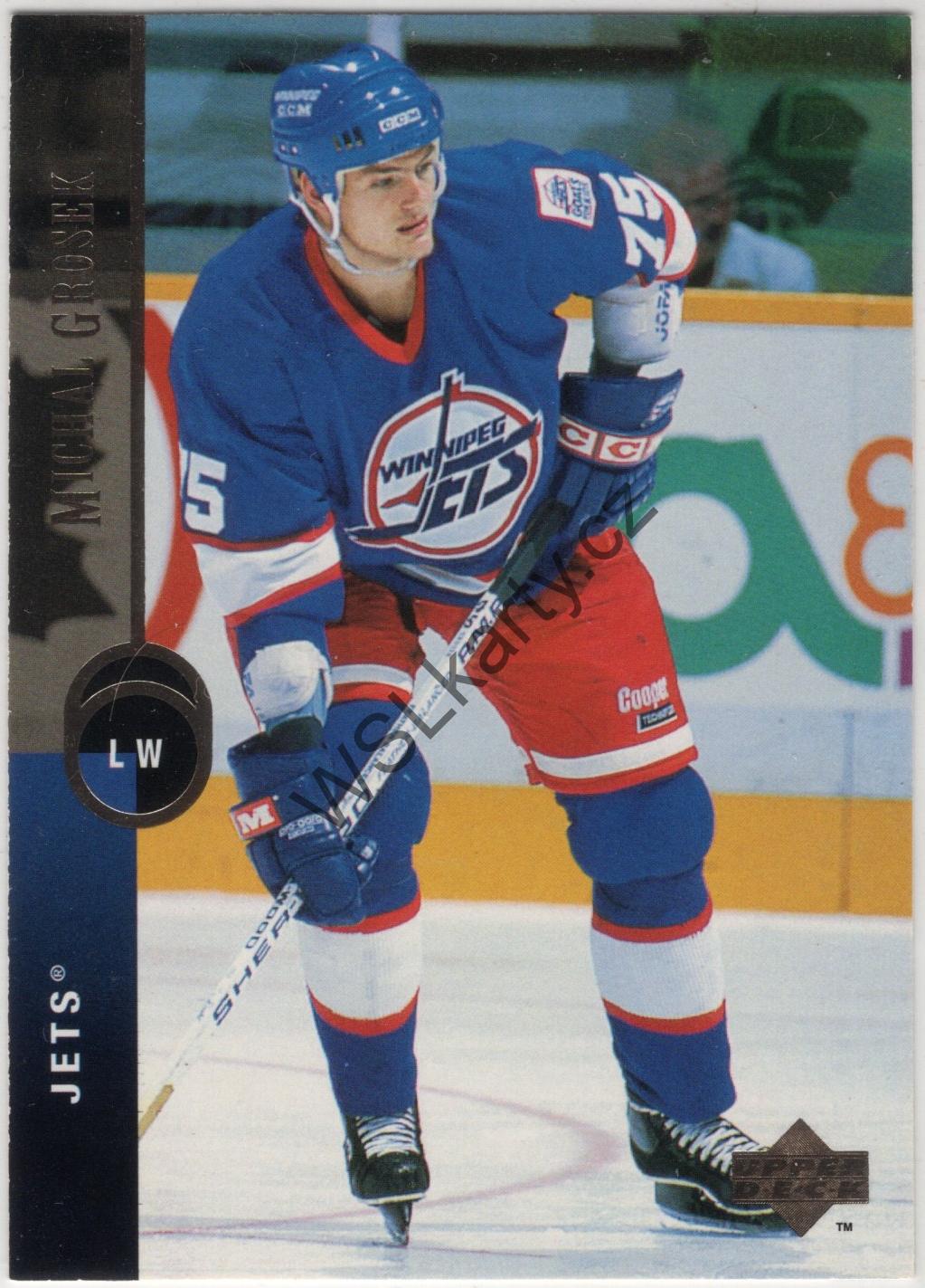 Michal GROŠEK - Upper Deck 94-95 #433 (WPG)