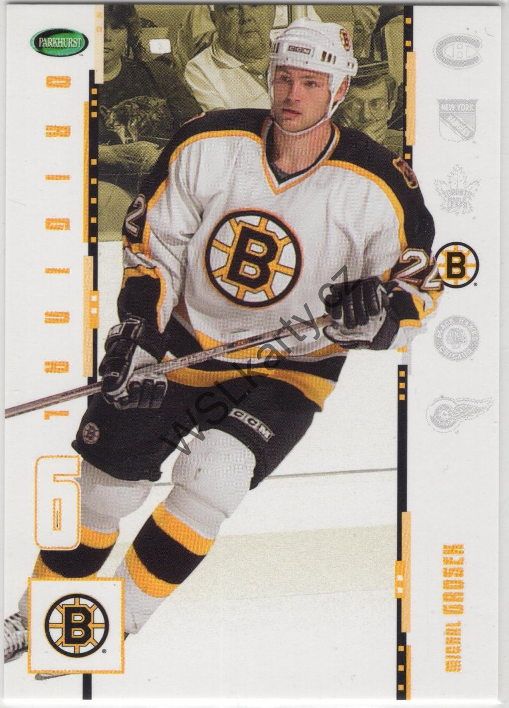 Michal GROŠEK - Original Six 03-04 #2 (BOS)