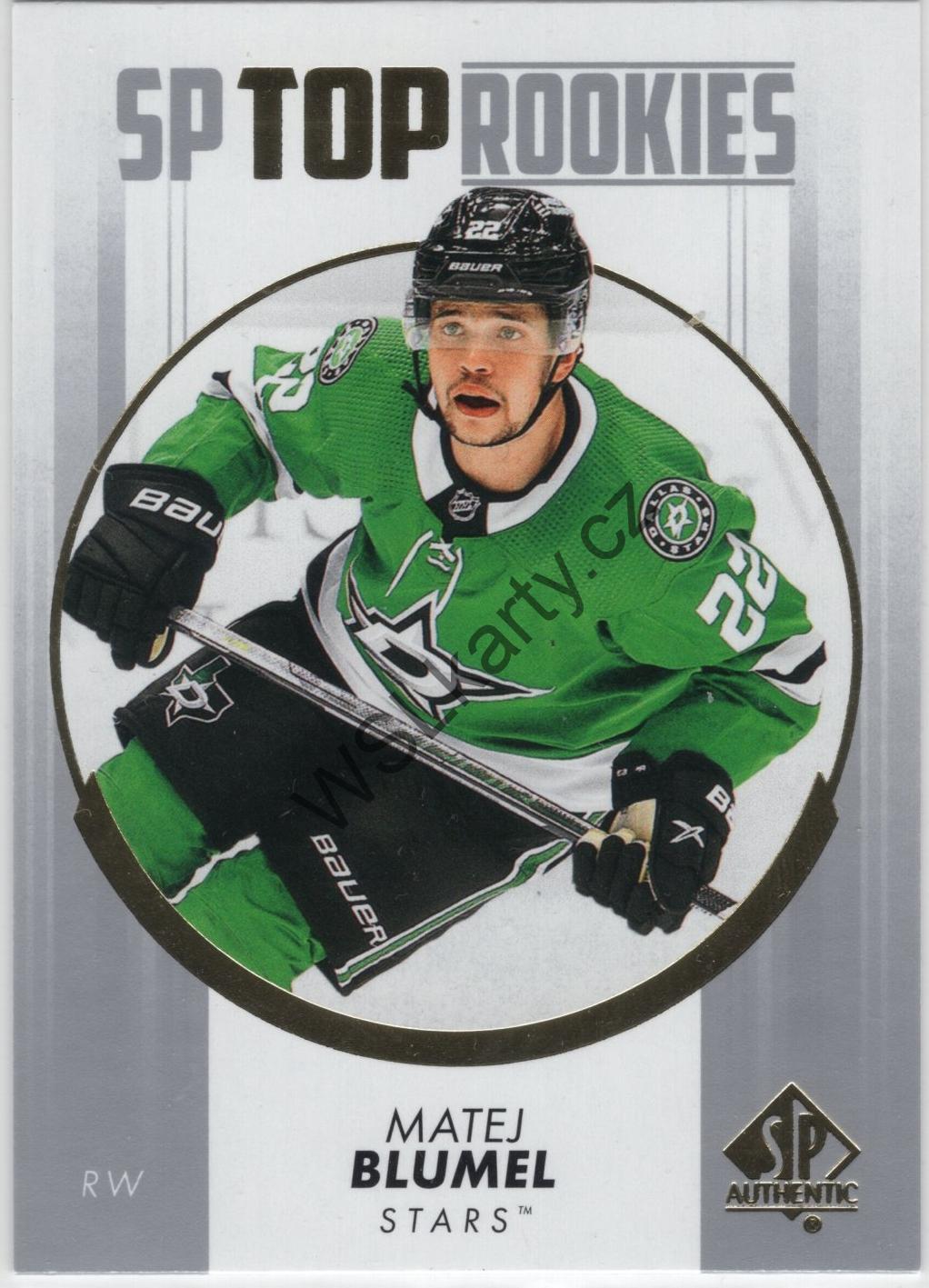 Matěj Blumel - SP Authentic 22-23 SP TOP ROOKIES #TR-33 (DAL)