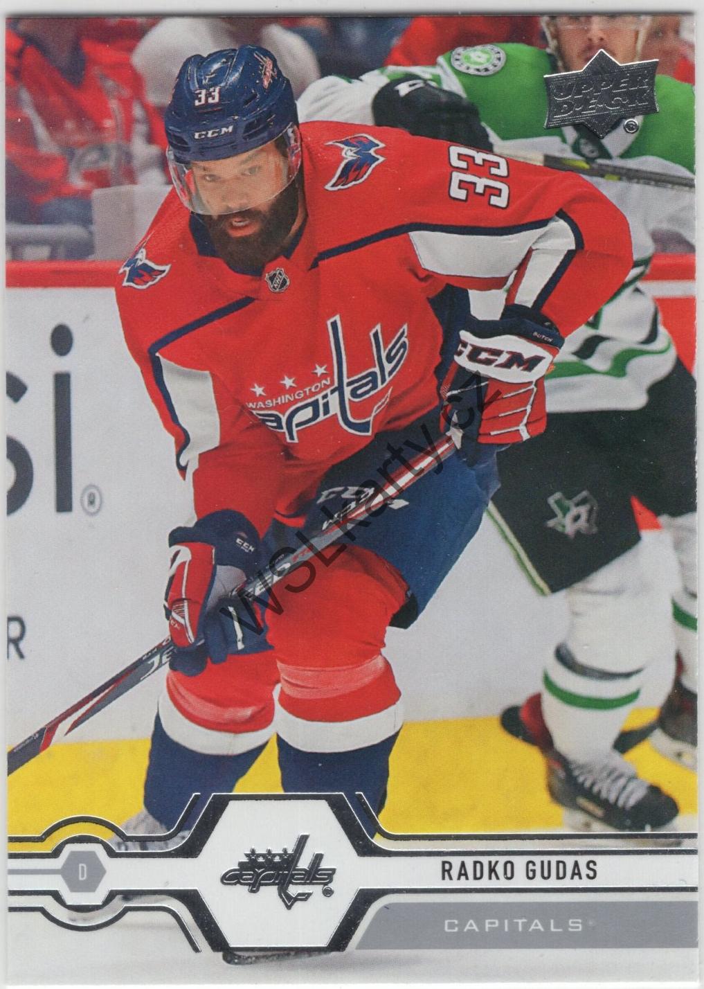 Radko GUDAS - Upper Deck 19-20 #312 (WSH)