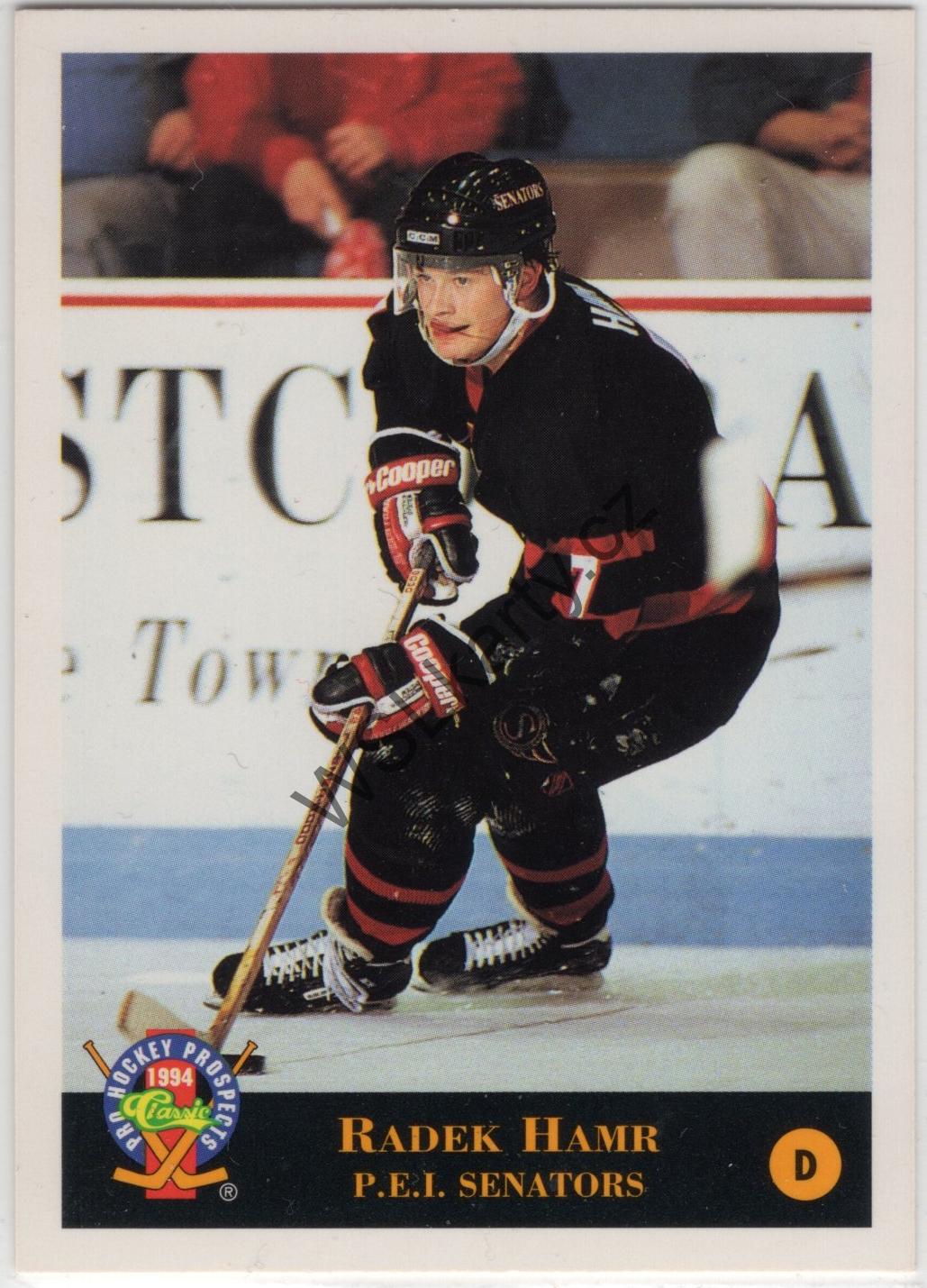 Radek HAMR - Classic Pro Prospects 93-94 #87 (AHL)