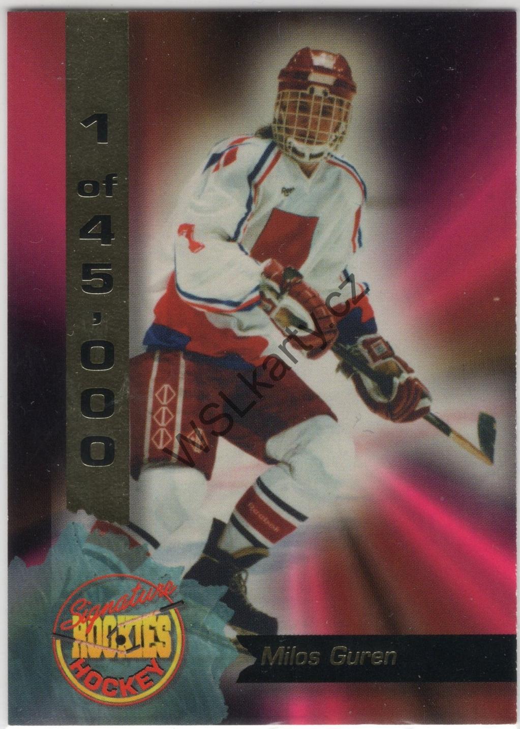 Miloslav GUREŇ - Signature Rookies 94-95 #56 (CZE)