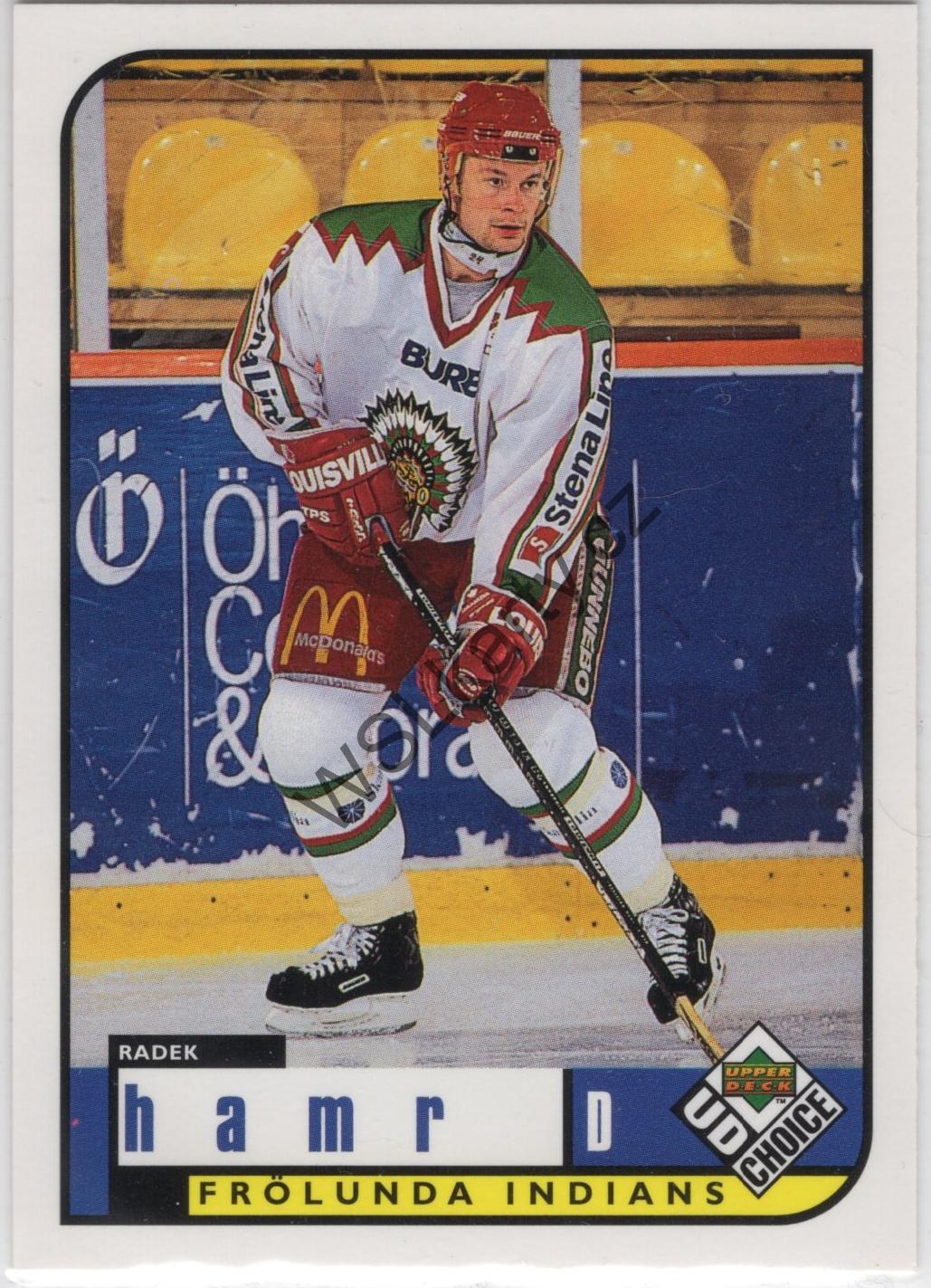Radek HAMR - UD Choice Swedish 98-99 #71 (SHL)