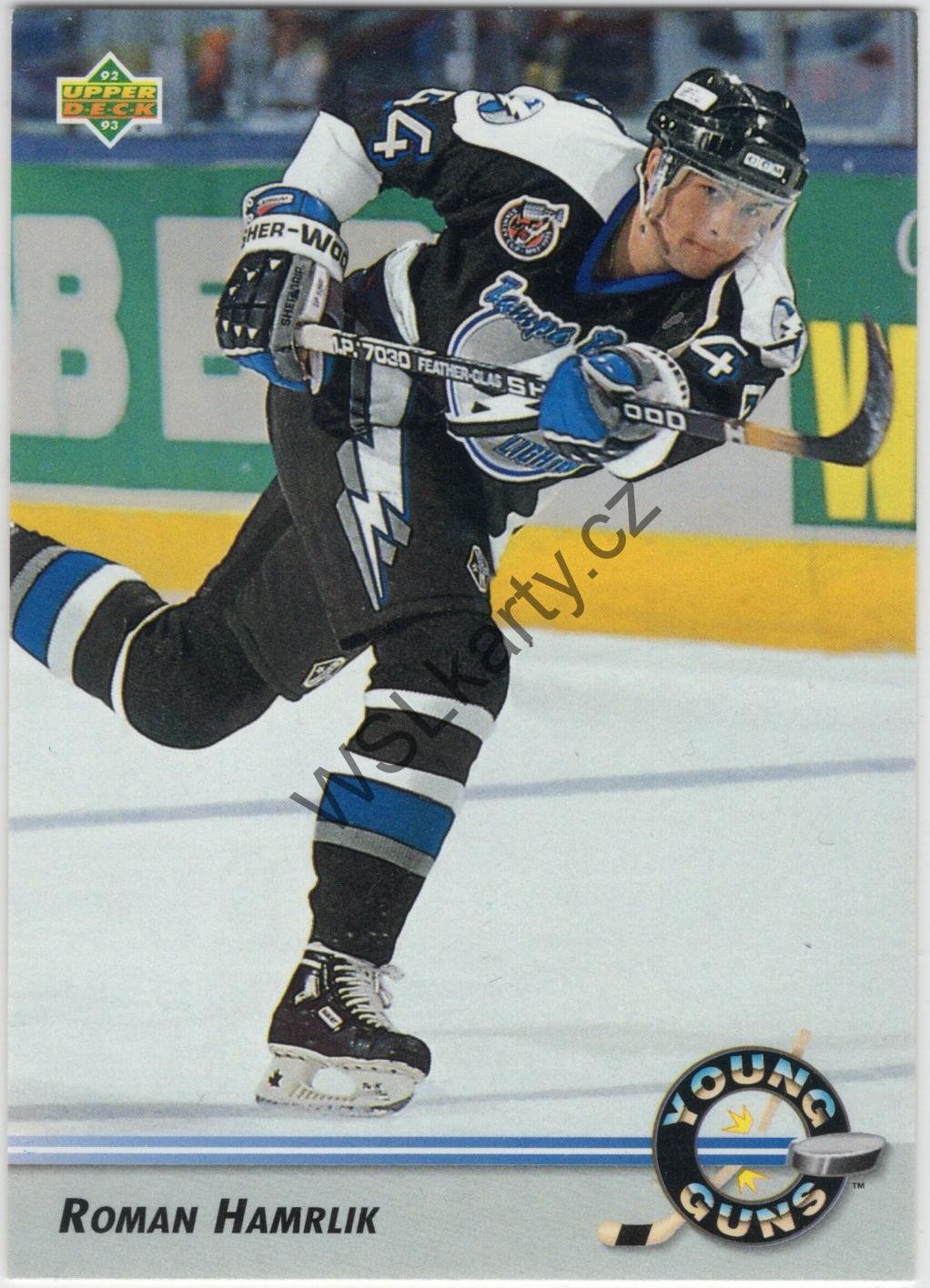 Roman HAMRLÍK - Upper Deck 92-93 #555 (TBL)