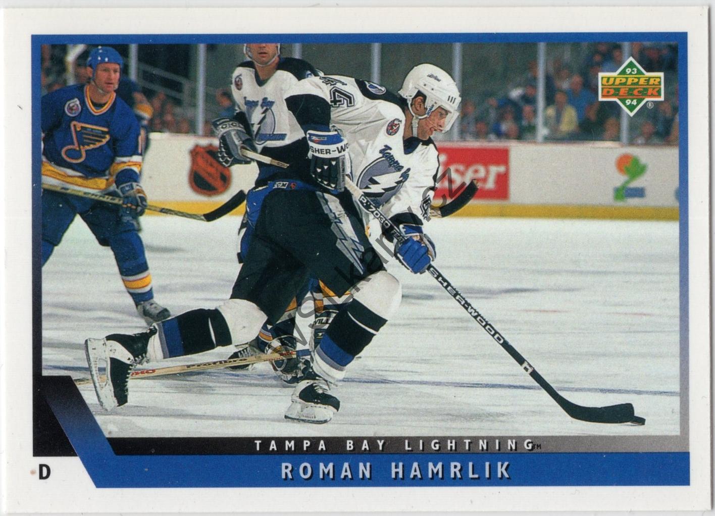 Roman HAMRLÍK - Upper Deck 93-94 #158 (TBL)