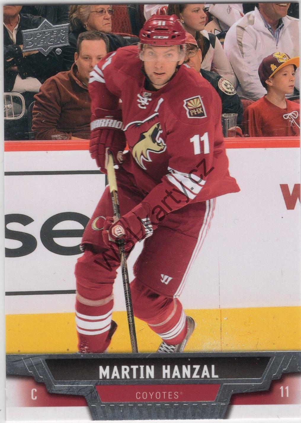 Martin HANZAL - Upper Deck 13-14 #153 (PHX)