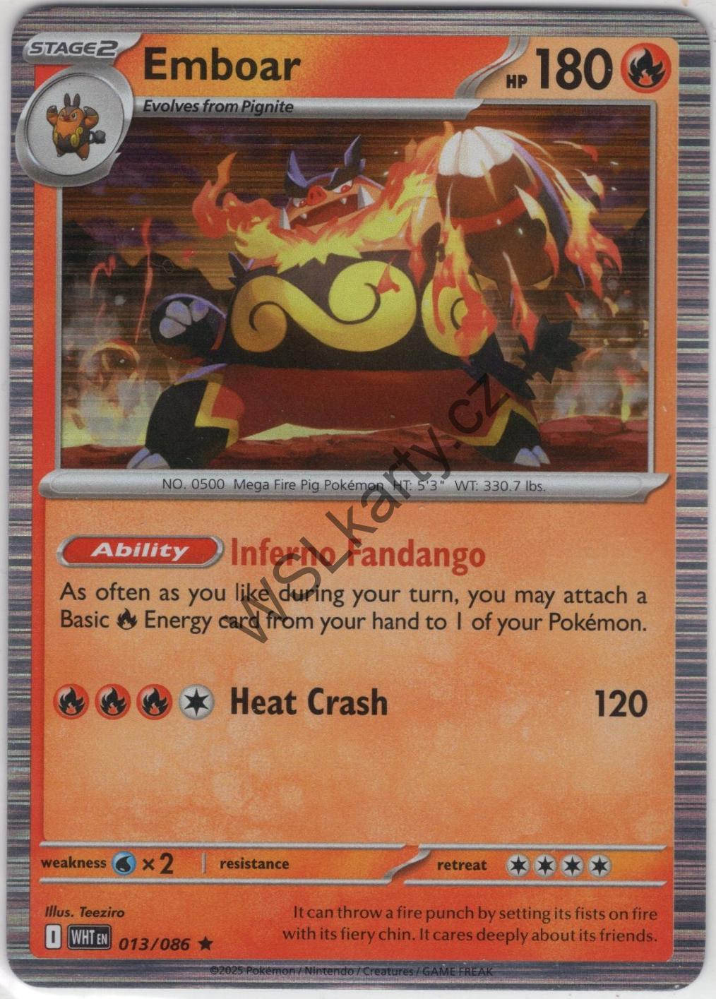 #WHT013 EMBOAR
