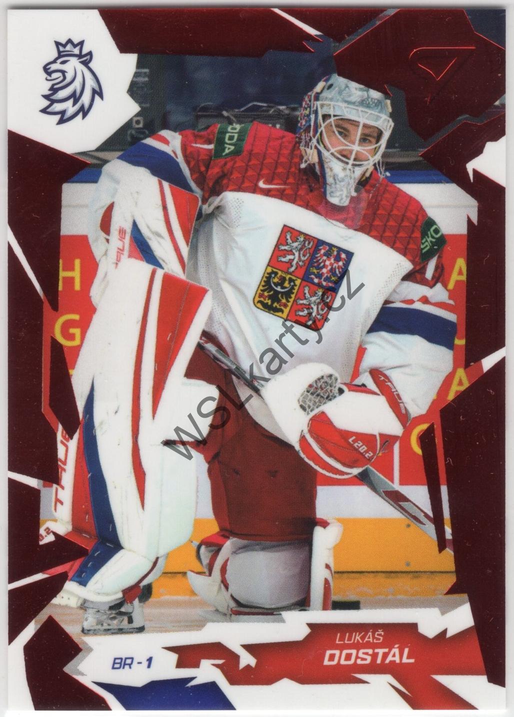 Lukáš DOSTÁL - Hokejové Česko 2026 #1 RED (CZE)