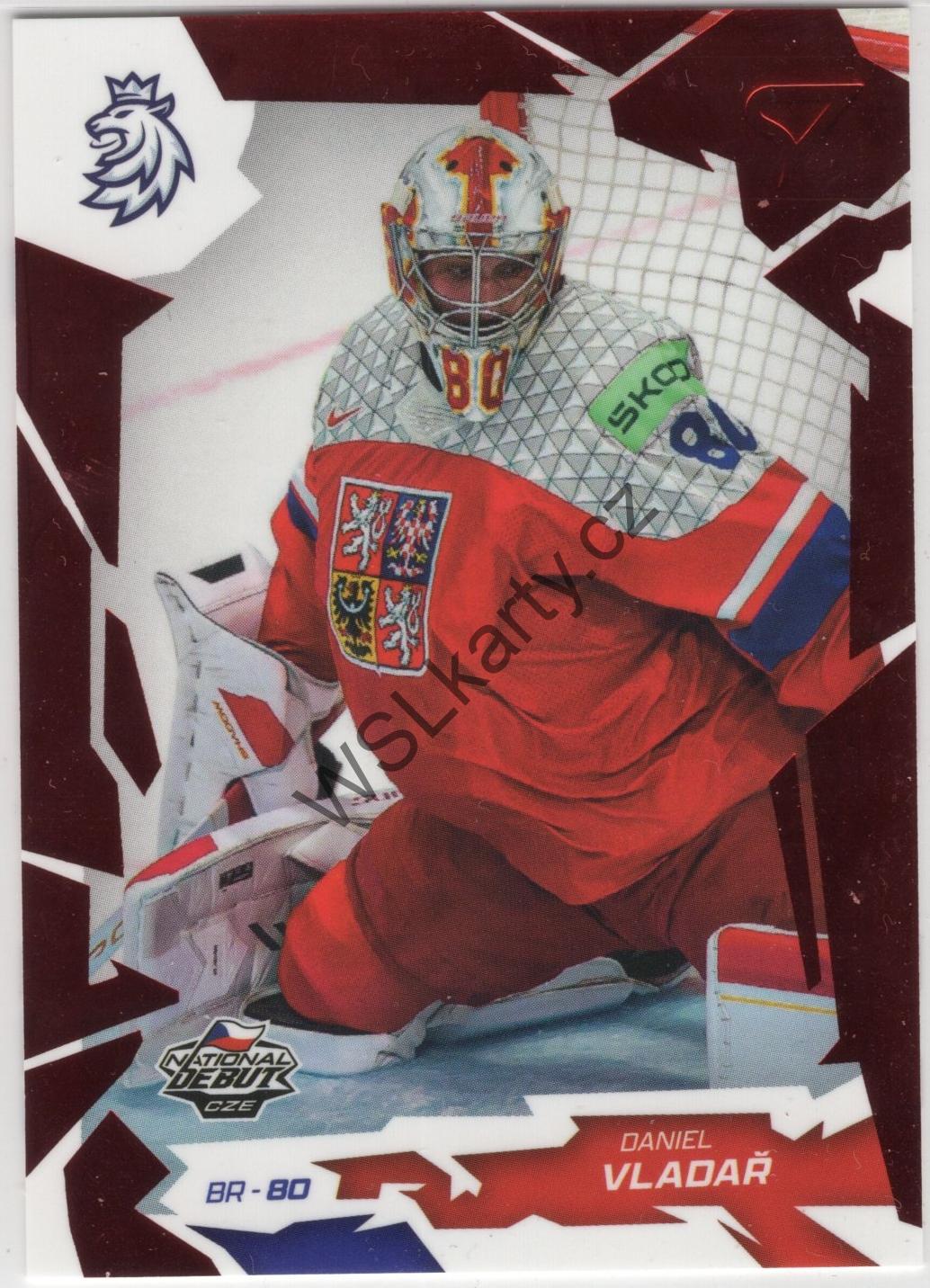 Daniel VLADAŘ - Hokejové Česko 2026 #3 RED (CZE)