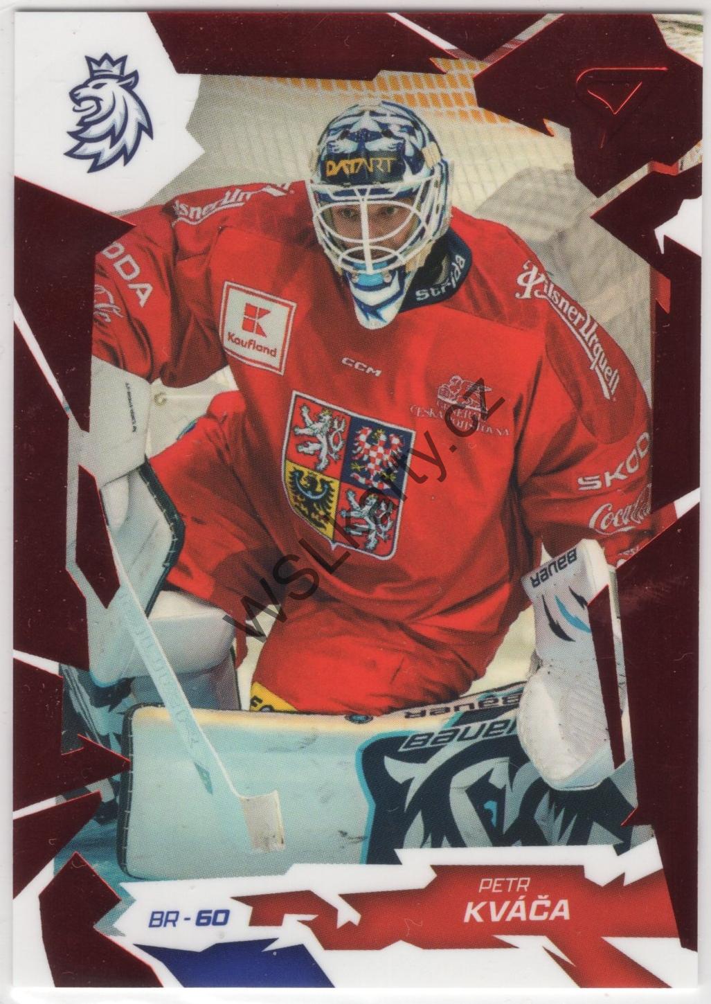 Petr KVÁČA - Hokejové Česko 2026 #6 RED (CZE)
