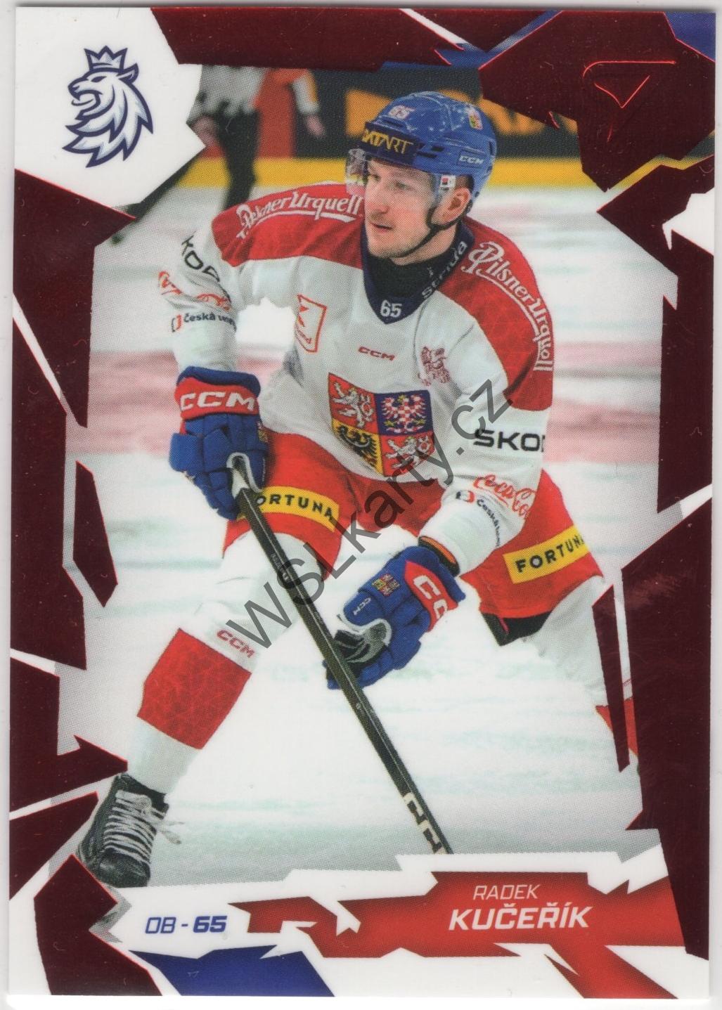Radek KUČEŘÍK - Hokejové Česko 2026 #15 RED (CZE)