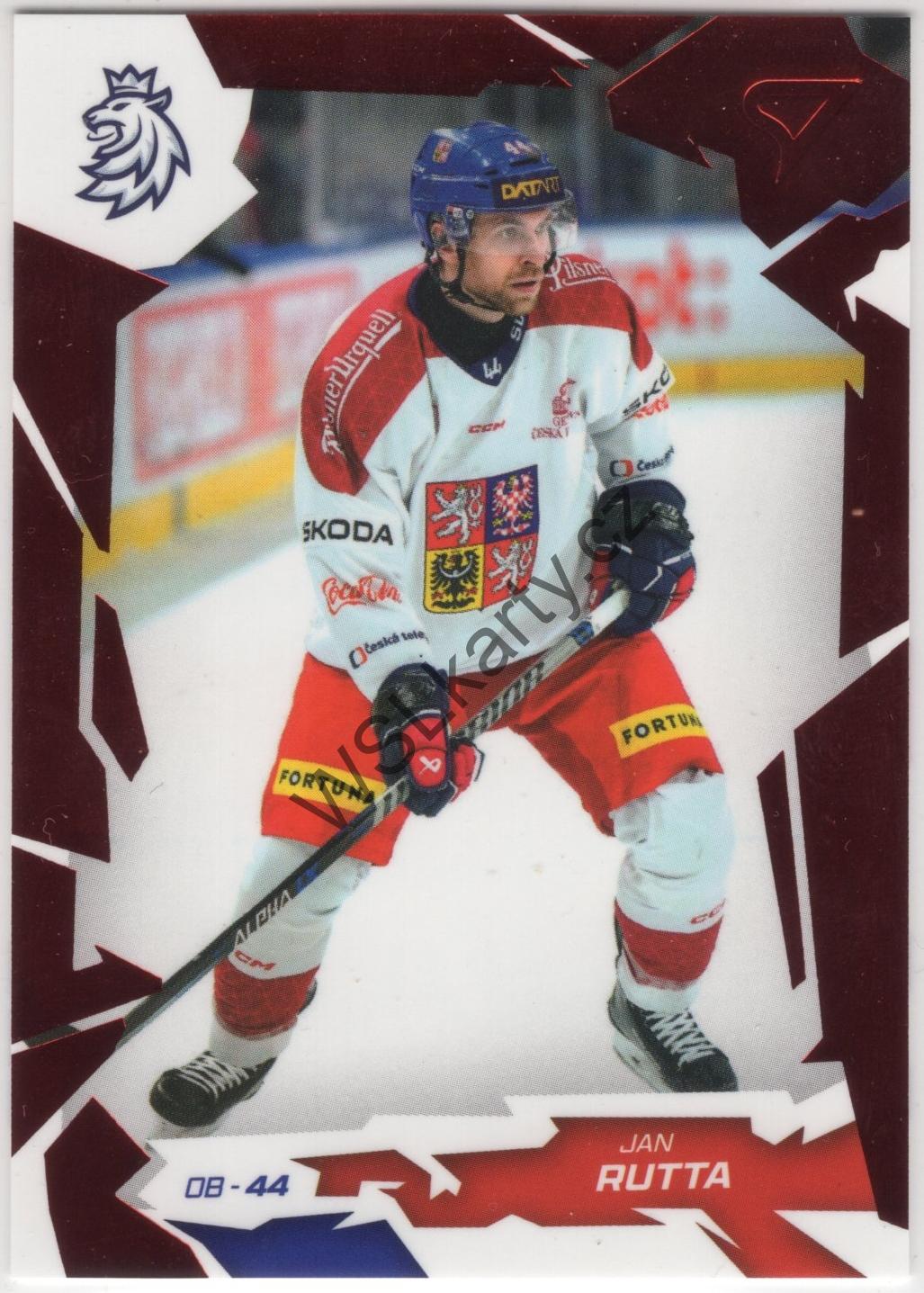 Jan RUTTA - Hokejové Česko 2026 #18 RED (CZE)