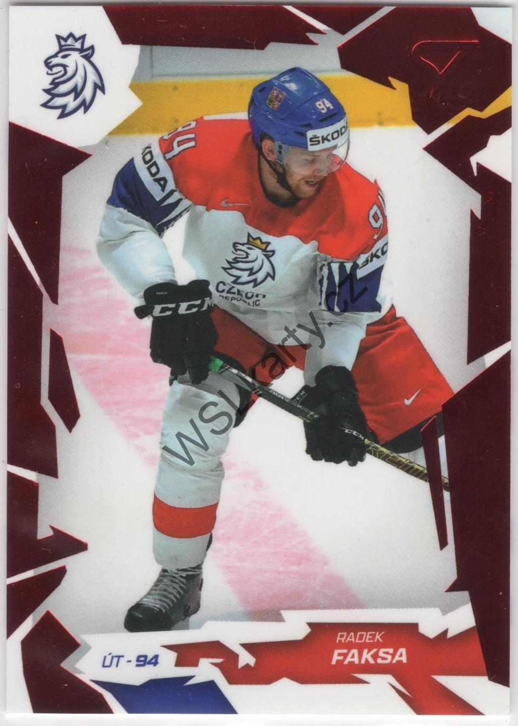 Radek FAKSA - Hokejové Česko 2026 #27 RED (CZE)