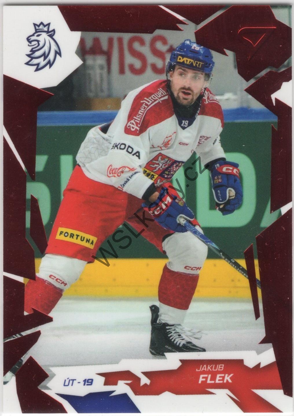 Jakub FLEK - Hokejové Česko 2026 #28 RED (CZE)