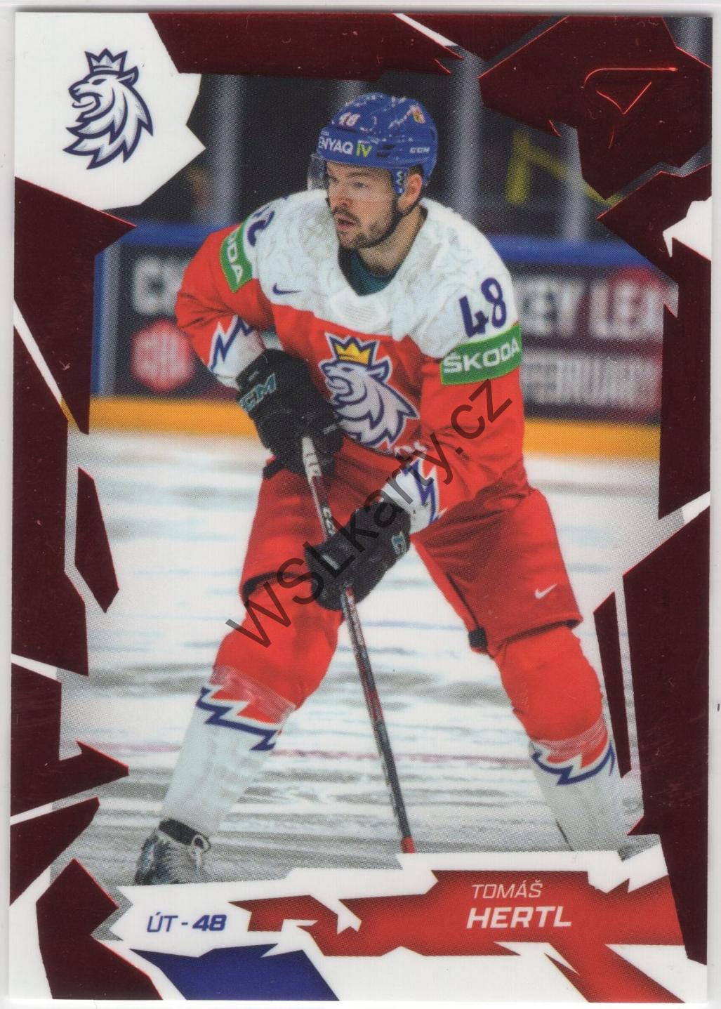 Tomáš HERTL - Hokejové Česko 2026 #29 RED (CZE)