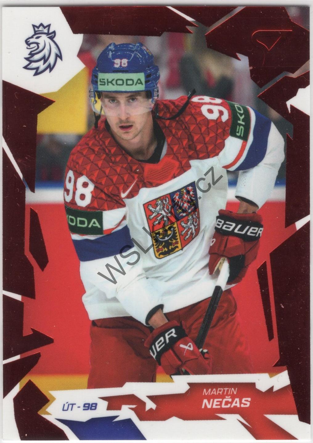 Martin NEČAS - Hokejové Česko 2026 #42 RED (CZE)