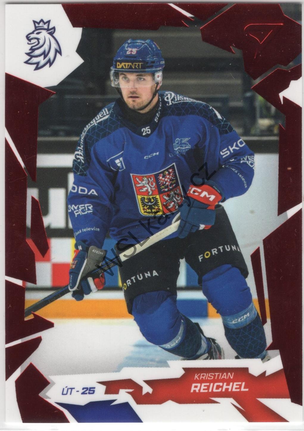 Kristian REICHEL - Hokejové Česko 2026 #45 RED (CZE)