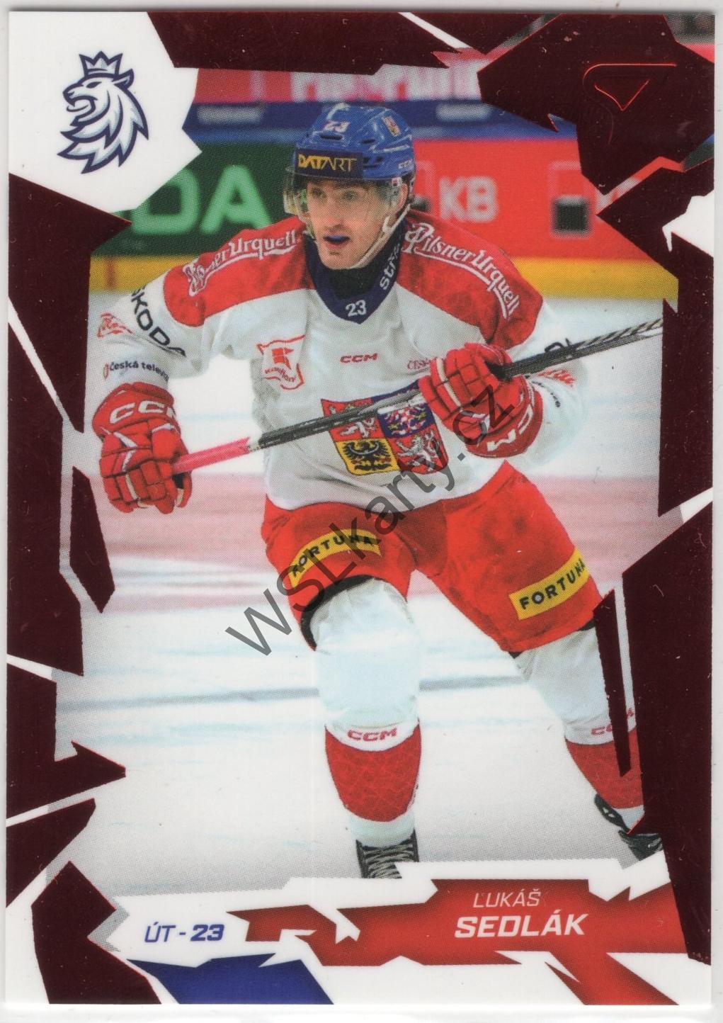 Lukáš SEDLÁK - Hokejové Česko 2026 #47 RED (CZE)