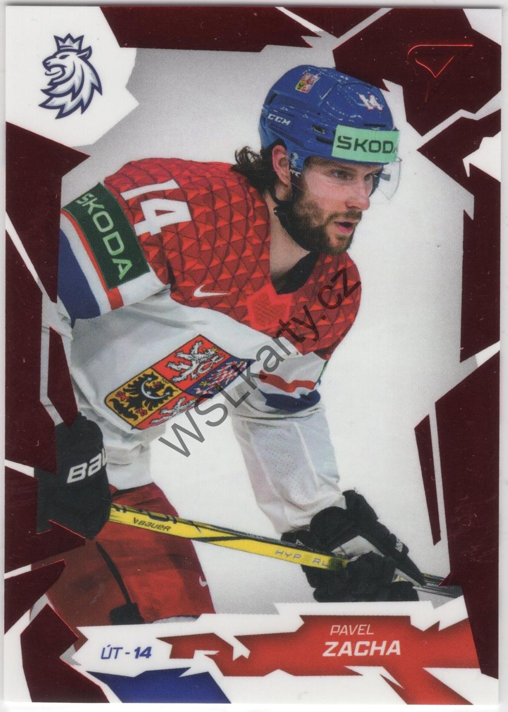 Pavel ZACHA - Hokejové Česko 2026 #52 RED (CZE)